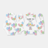 Cream Labradoodle Verjaardag Bedankt Favoriet Box Bedankdoosjes (Uitgevouwen)