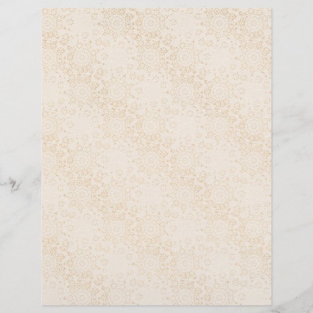 Cream Lace Scrapbook (Voorkant)