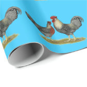 Cream Legbar-kippen Cadeaupapier (Rol Hoek)