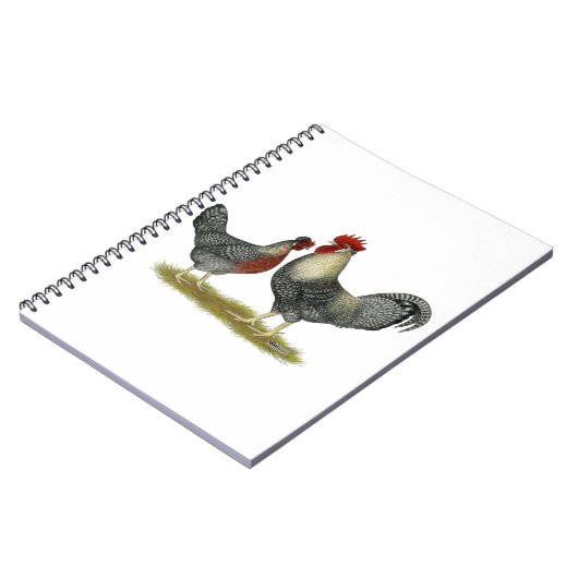 Cream Legbar-kippen Notitieboek (Linkerzijde)