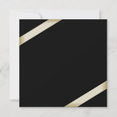 Cream Lint Bruiloft Aankondiging 2 (Achterkant)