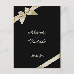 Cream Lint Dank u Briefkaart