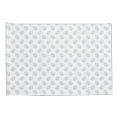 Cream Long Hair Dachshund Cute Cartoon Dog & Paws Kussensloop (Achterkant-Rechts)