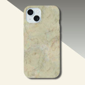 Cream Marble Pattern iPhone Hoesje