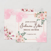 Cream-minimalistisch Vrijgezellenfeest Kaart (Voorkant / Achterkant)