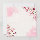 Cream-minimalistisch Vrijgezellenfeest Kaart (Achterkant)