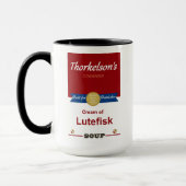 Cream of Lutefisk Soup Coffee Mok (Links)