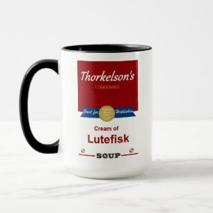 Cream of Lutefisk Soup Coffee Mok