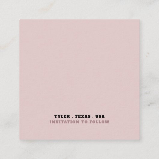 Cream Oriental Palace, sla de datum op Informatiekaartje (Achterkant)