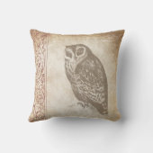 Cream  Owl Kussen (Achterkant)