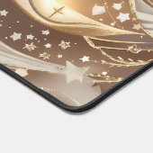 Cream Pale Gold Celestial Moon Glow Bureaumat (Hoek)