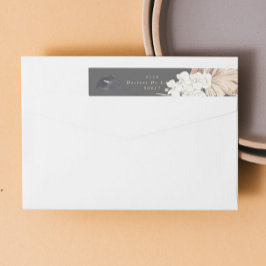 Cream Pampas Grass Floral Oerwoud Charcoal Wedding