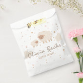 Cream Pastel Illustratief Baby shower Bedankzakje (Gezegeld)