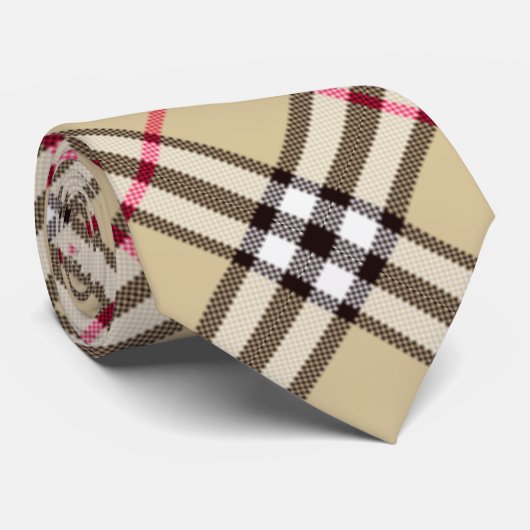 Cream Play Stropdas (Opgerold)