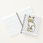 Cream Point Birman / Ragdoll Kat & Aangepaste Teks Notitieboek (Binnen)