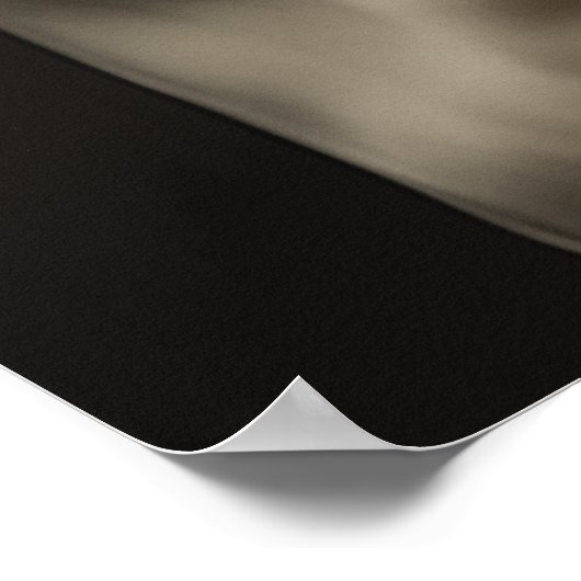 Cream Poodle Flower Pet Poster (Hoek)