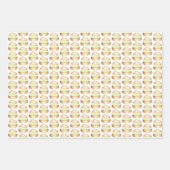 Cream Puff Croissant Pain au Chocolat Pastries Inpakpapier Vel (Voorkant 2)