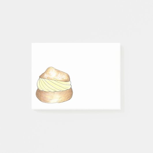 Cream Puff Pastry-dessert Foodie Post-its Post-it® Notes (Voorkant)