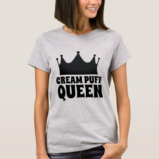 CREAM PUFF QUEEN T - SHIRTS T-SHIRS (Voorkant)