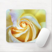 Cream Roos 1 Mousepad Muismat (Met muis)