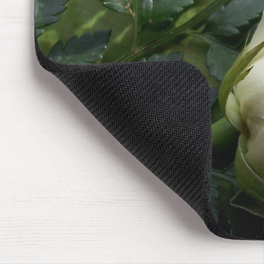 Cream Rosebud Muismat (Hoek)