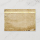  Cream Rosebud Table Place Card Plaatskaartje (Achterkant)