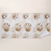 Cream Sand Beach Hats   Strandlaken (Voorkant)