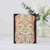 Cream satin chasuble, Napels, einde 17e eeuw Briefkaart (Staand voorkant)