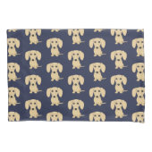 Cream Short Haire Dachshund Patroon Kussensloop (Voorkant)