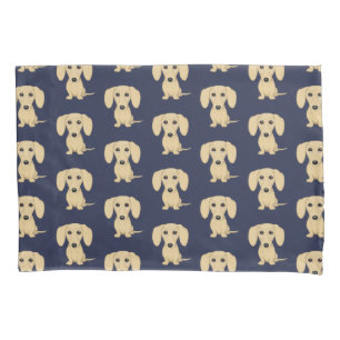 Cream Short Haire Dachshund Patroon Kussensloop