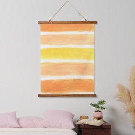Cream Sickle Stripes Hangend Wandkleed