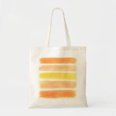 Cream Sickle Stripes Tote Bag (Voorkant)