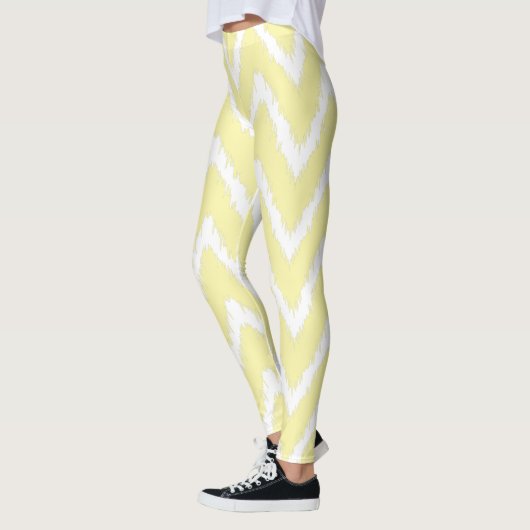 Cream Southern Cottage Chevrons Leggings (Links)