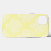 Cream Southern Cottage Damask Case-Mate iPhone Case (Achterkant (horizontaal))