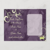 CREAM SWIRLS SAVE THE DATE, Foto Aankondigingskaart (Achterkant)
