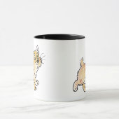 Cream Tabby Manx Kat Mok (Midden)