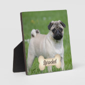 Cream Tone Bone met de naam en foto van het pakket Fotoplaat (Voorkant)