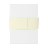 Cream traditionele bruiloft uitnodigingen wikkel (Achterkant Voorbeeld)