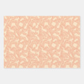 Cream Twist Pattern Gift wrappers Inpakpapier Vel (Voorkant 3)