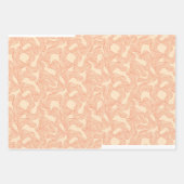 Cream Twist Pattern Gift wrappers Inpakpapier Vel (Voorkant 2)
