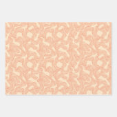 Cream Twist Pattern Gift wrappers Inpakpapier Vel (Voorkant)