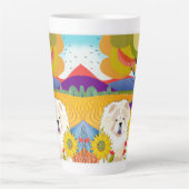 CREAM VAN DE Mok van de KNOP van de KRUIT van de K (Voorkant)