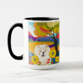 CREAM VAN HET KRUISJE - de klassieke mok van Chow  (Links)