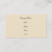  Cream Visitekaartje (Achterkant)