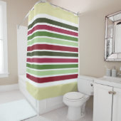 Cream White Bourgondië Douchegordijn (In situ)