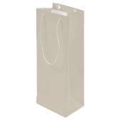 Cream Wijn Cadeautas (Achterkant Gekanteld)