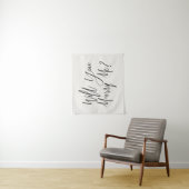 Cream Wil Je Met Me Trouwen Huwelijksaanzoek Wandkleed (In situ)