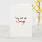 Cream You And Me Altijd Kaart (Gele Bloem)