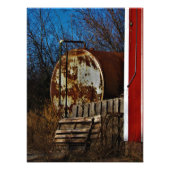 "Creamery Fuel" Foto Afdruk (Voorkant)