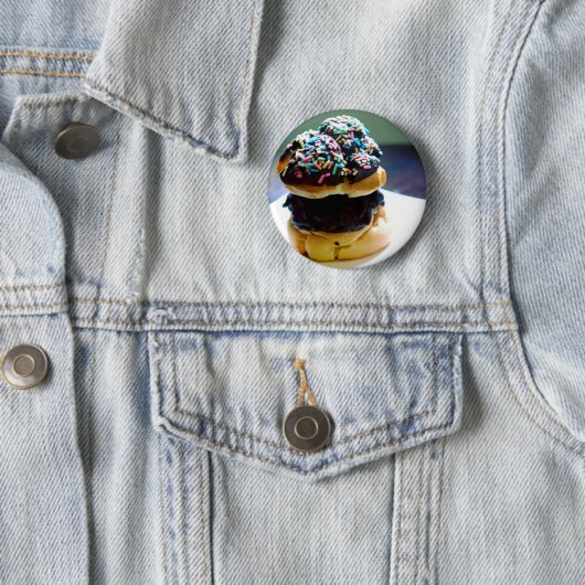 Creampuff-toets Ronde Button 5,7 Cm (In situ)